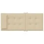 Cojines de silla con respaldo alto 2 uds tela Oxford beige de , Cojines para sillas y sofás - Ref: Foro24-361883, Precio: 37,...