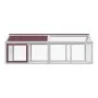 Corral de animales madera maciza pino moca 200x112,5x74 cm by , Cages and habitats for small animals - Ref: Foro24-172301, Pr...