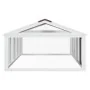 Corral de animales madera maciza pino moca 200x112,5x74 cm by , Cages and habitats for small animals - Ref: Foro24-172301, Pr...
