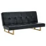 Sofá cama de cuero sintético negro by , Sofas - Ref: Foro24-247026, Price: 280,12 €, Discount: %