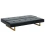 Sofá cama de cuero sintético negro by , Sofas - Ref: Foro24-247026, Price: 280,12 €, Discount: %