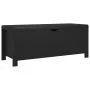 Caja de almacenaje y cojín madera ingeniería negro 105x40x45 cm von , Aufbewahrungskisten - Ref: Foro24-326769, Preis: 125,34...