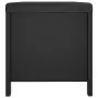 Caja de almacenaje y cojín madera ingeniería negro 105x40x45 cm von , Aufbewahrungskisten - Ref: Foro24-326769, Preis: 125,34...