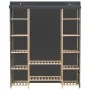Armario de tela gris 135x40x170 cm von , Kleiderschränke - Ref: Foro24-248197, Preis: 187,61 €, Rabatt: %