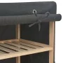 Armario de tela gris 135x40x170 cm von , Kleiderschränke - Ref: Foro24-248197, Preis: 187,61 €, Rabatt: %