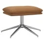 Reposapiés tela de microfibra gris taupe 60x60x35 cm by , Ottomans - Ref: Foro24-341559, Price: 37,86 €, Discount: %