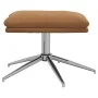 Reposapiés tela de microfibra gris taupe 60x60x35 cm by , Ottomans - Ref: Foro24-341559, Price: 37,86 €, Discount: %