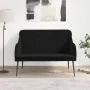 Banco de terciopelo negro 110x76x80 cm by , Banks - Ref: Foro24-351469, Price: 143,05 €, Discount: %