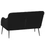 Banco de terciopelo negro 110x76x80 cm by , Banks - Ref: Foro24-351469, Price: 143,05 €, Discount: %