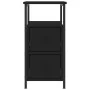 Mesita de noche madera de ingeniería negro 30x60x60 cm de , Mesitas de noche - Ref: Foro24-826063, Precio: 63,66 €, Descuento: %