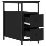 Mesita de noche madera de ingeniería negro 30x60x60 cm de , Mesitas de noche - Ref: Foro24-826063, Precio: 63,66 €, Descuento: %