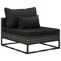 Set de sofás de jardín con cojines 4 pzas ratán sintético gris by , Outdoor sofas - Ref: Foro24-49530, Price: 648,39 €, Disco...