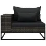 Set de sofás de jardín con cojines 4 pzas ratán sintético gris by , Outdoor sofas - Ref: Foro24-49530, Price: 648,39 €, Disco...