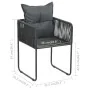 Sillas de jardín con cojines 2 unidades ratán sintético negro von , Gartenstühle - Ref: Foro24-44438, Preis: 137,08 €, Rabatt: %