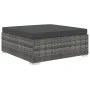 Set de muebles de jardín 4 pzas y cojines ratán sintético gris de , Conjuntos de jardín - Ref: Foro24-46779, Precio: 388,83 €...