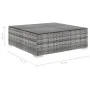 Set de muebles de jardín 4 pzas y cojines ratán sintético gris de , Conjuntos de jardín - Ref: Foro24-46779, Precio: 388,83 €...