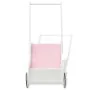 Cochecito de muñecas madera 53x25,7x50 cm blanco de , Juguetes de profesiones y roles - Ref: Foro24-80177, Precio: 43,11 €, D...