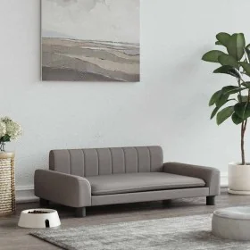 Cama para perros de tela gris taupe 90x53x30 cm von , Betten für Hunde - Ref: Foro24-171850, Preis: 86,55 €, Rabatt: %