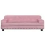 Cama para perros de terciopelo rosa 90x53x30 cm de , Camas para perros - Ref: Foro24-171871, Precio: 89,52 €, Descuento: %