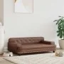 Cama para perros de cuero sintético marrón 90x53x30 cm von , Betten für Hunde - Ref: Foro24-171878, Preis: 111,59 €, Rabatt: %