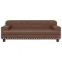 Cama para perros de cuero sintético marrón 90x53x30 cm von , Betten für Hunde - Ref: Foro24-171878, Preis: 111,59 €, Rabatt: %