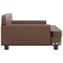 Cama para perros de cuero sintético marrón 90x53x30 cm von , Betten für Hunde - Ref: Foro24-171878, Preis: 111,59 €, Rabatt: %