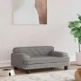Cama para perros de cuero sintético gris 70x45x30 cm von , Betten für Hunde - Ref: Foro24-171892, Preis: 84,07 €, Rabatt: %
