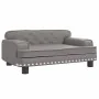 Cama para perros de cuero sintético gris 70x45x30 cm von , Betten für Hunde - Ref: Foro24-171892, Preis: 84,07 €, Rabatt: %