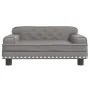 Cama para perros de cuero sintético gris 70x45x30 cm von , Betten für Hunde - Ref: Foro24-171892, Preis: 84,07 €, Rabatt: %