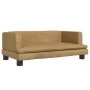 Cama para perros de terciopelo marrón 80x45x30 cm by , Beds for dogs - Ref: Foro24-171899, Price: 68,06 €, Discount: %