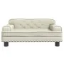 Cama para perros de cuero sintético crema 70x45x30 cm de , Camas para perros - Ref: Foro24-171890, Precio: 89,90 €, Descuento: %
