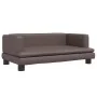 Cama para perros de cuero sintético marrón 80x45x30 cm von , Betten für Hunde - Ref: Foro24-171903, Preis: 69,72 €, Rabatt: %