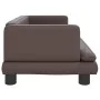 Cama para perros de cuero sintético marrón 80x45x30 cm von , Betten für Hunde - Ref: Foro24-171903, Preis: 69,72 €, Rabatt: %