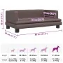 Cama para perros de cuero sintético marrón 80x45x30 cm von , Betten für Hunde - Ref: Foro24-171903, Preis: 69,72 €, Rabatt: %