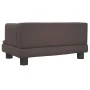 Cama para perros de cuero sintético marrón 60x40x30 cm de , Camas para perros - Ref: Foro24-171915, Precio: 69,14 €, Descuent...