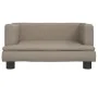 Cama para perros de cuero sintético color capuchino 60x40x30 cm by , Beds for dogs - Ref: Foro24-171917, Price: 68,50 €, Disc...