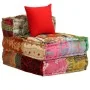 Puf modular de 3 plazas de tela patchwork by , Cushions for chairs and sofas - Ref: Foro24-244983, Price: 751,30 €, Discount: %