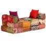Puf modular de 3 plazas de tela patchwork by , Cushions for chairs and sofas - Ref: Foro24-244983, Price: 751,30 €, Discount: %