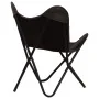 Silla mariposa butterfly para niños de cuero auténtico negro de , Sillones - Ref: Foro24-246385, Precio: 74,87 €, Descuento: %
