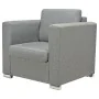 Conjunto de sofás 3 unidades tela gris claro von , Sofas - Ref: Foro24-274213, Preis: 938,37 €, Rabatt: %