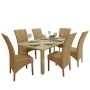 Sillas de comedor 6 unidades ratán marrón natural von , Essstühle - Ref: Foro24-274205, Preis: 570,61 €, Rabatt: %