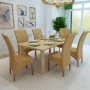 Sillas de comedor 6 unidades ratán marrón natural von , Essstühle - Ref: Foro24-274205, Preis: 570,61 €, Rabatt: %