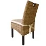 Sillas de comedor 6 unidades ratán kubu madera de mango von , Essstühle - Ref: Foro24-274363, Preis: 625,28 €, Rabatt: %