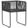 Sillas de jardín con cojines 6 unidades ratán sintético negro von , Gartenstühle - Ref: Foro24-313108, Preis: 393,98 €, Rabat...