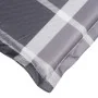 Cojín de tumbona de tela Oxford estampado de hojas 200x60x3 cm by , Cushions for chairs and sofas - Ref: Foro24-314217, Price...