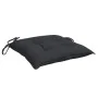 Cojines de silla de jardín 4 uds tela Oxford negro 50x50x7 cm de , Cojines para sillas y sofás - Ref: Foro24-314918, Precio: ...
