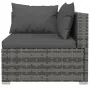 Set de muebles de jardín 4 pzas y cojines ratán sintético gris de , Conjuntos de jardín - Ref: Foro24-317512, Precio: 417,60 ...