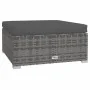 Set de muebles de jardín 4 pzas y cojines ratán sintético gris de , Conjuntos de jardín - Ref: Foro24-317512, Precio: 417,60 ...