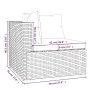 Set de muebles de jardín 4 pzas y cojines ratán sintético gris de , Conjuntos de jardín - Ref: Foro24-317512, Precio: 417,60 ...
