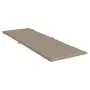 Cojín de tumbona de tela Oxford taupé 186x58x3 cm by , Cushions for chairs and sofas - Ref: Foro24-314166, Price: 45,40 €, Di...